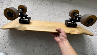 Avenue suspension plate with Gullwing Sidewinders wheel grooved freestyle Board [upl. by Earehs]