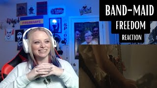 BandMaid  FreedomLive  Reaction [upl. by Georglana]