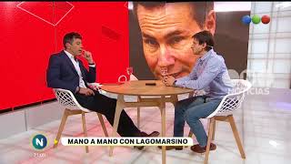 Mano a mano con Lagomarsino Telefe Noticias [upl. by Ayahsey750]