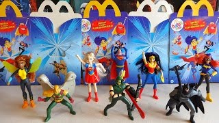 2017 DC Super Hero Girls amp Justice League Action Toys Full Set to Collect in Europe [upl. by Mccourt]