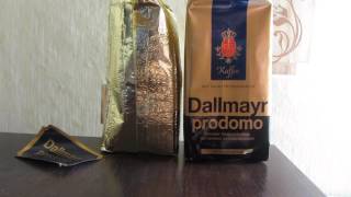 Dallmayr prodomo  обзор немецкого кофе ч2 [upl. by Anwad]