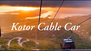 Kotor Cable Car 🚡 Walking Tour 4K 60fps [upl. by Liamaj916]