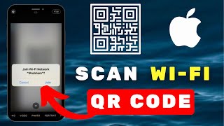 How To Scan WiFi QR Code On iPhone [upl. by Absalom]