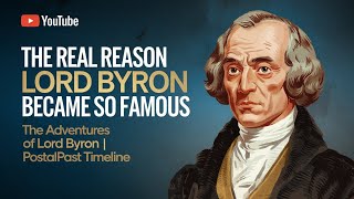 🤔 The Real Reason Lord Byron Became So Famous  The Adventures of Lord Byron  PostalPast Timeline [upl. by Ralyat]