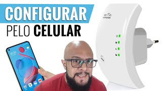 Configurar Repetidor pelo Celular em 2024 ATUALIADO [upl. by Etezzil]