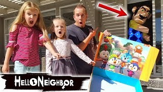 Hello Neighbor in Real Life Locks Us Out and Steals Our Top Wing Toys Toy Scavenger Hunt [upl. by Okikuy]