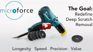 Microforce  Redefining Deep Scratch Removal [upl. by Enellij]