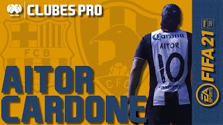 Aitor Cardoné  Clubes Pro  FIFA21  LigaMX  Cuervos Negros Salvajes de Nuevo Toledo en Puebla FC [upl. by Lytle]