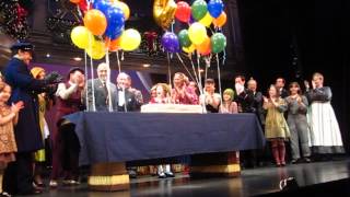 Cast of Broadways quotAnniequot Celebrates Charles Strouses 85th Birthday [upl. by Madora]