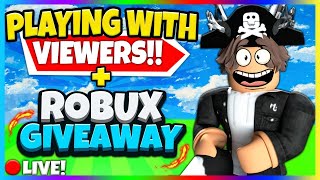 🔴BACON PLAYING ROBLOX GAMES WITH VIEWERS STREAM shorts [upl. by Nairam]