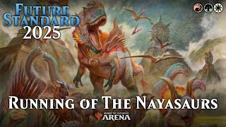 🔴🟢⚪ Runaway Stampede of NAYA DINOSAURS Rotation Proof Future Standard [upl. by Hpeseoj967]