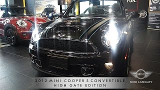 2012 Mini Cooper S Convertible Review Interior amp Exterior Walkaround [upl. by Bajaj]