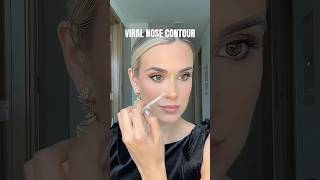 OMG I am obsessed with this nose contour hack ✨ makeuptrends makeupshorts makeuphacks [upl. by Maidie]