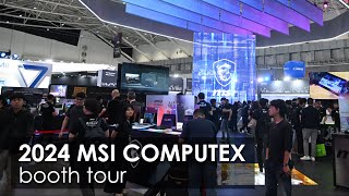 Explore MSIs Innovations at Computex 2024 AI amp HighTech Showcase  MSI [upl. by Annabell]