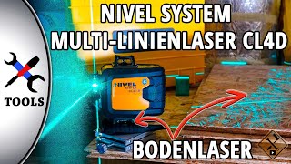 MultiLinienlaser Nivel System CL4D mit Laser für bodennahe Anwendungen [upl. by Hearn777]