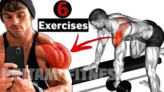 6 BEST SHOULDER WORKOUTS AT GYM [upl. by Yesllek]