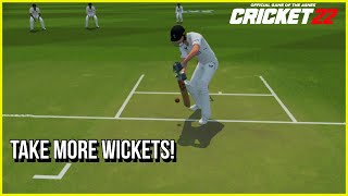 Take More Wickets With This Simple Change  CRICKET 22 [upl. by Rozella]