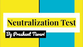 Neutralization test  Viral neutralization test  haemagglutination inhibition test  naglers rxn [upl. by Assilam]