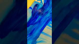 Monochromatic painting 🖌️🎨❤️like share and subscribe to my channel ☺️😊😁😁💛💛💞😁😁😁 [upl. by Auj]