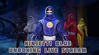 Power Rangers Legacy Wars Ninjetti Blue Box Opening Stream [upl. by Ydnagrub31]