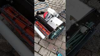 Back Lapping an Allett Buffalo REEL MOWER its possible shorts [upl. by Sulohcin]