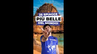 SVELATE le 25 spiagge più BELLE del Mondo 🏖️🌊 [upl. by O'Kelly329]