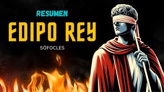 EDIPO REY DE SÓFOCLES  RESUMEN [upl. by Stepha]