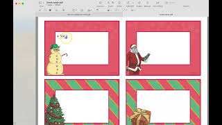 Writable Holiday Cards [upl. by Leumel]