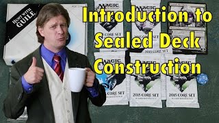 MTG  Introduction to Sealed Deck Construction 101  For Magic The Gathering Prerelease and Launch [upl. by Neiv]