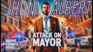 quotAttack on Mayor Epic Roleplay Battle in the Cityquot gta gta5 gtarp [upl. by Aninaj]