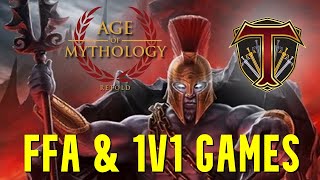 The Gods Call FFA Madness  Age of Mythology Retold Multiplayer [upl. by Constance326]