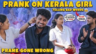 Bad Word Prank On Malayali Girl😨Tamil Prank On Kerala🔥 Nellai360 [upl. by Aleek691]