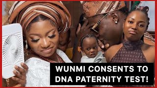 MOHBAD Wunmi agrees to do DNA test to determine the paternity of their son [upl. by Naharba525]