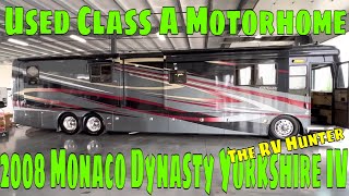 2008 Monaco Dynasty Yorkshire IV  Beautiful ClassA Motorhome for sale [upl. by Aneahs47]