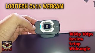 How to connect camera to PC Unboxing and review Of LOGITECH C615 1080p 30fps Camera Quality Tests [upl. by Phila]