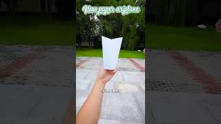 How to fold new paper plane square plane diy origami paperplane papercraft shorts santoreview [upl. by Anivol355]