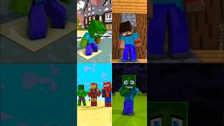 👍 Human Minecraft Zombie Stevens 🧟‍♂️ viotoons minecraft animation gaming minecraft [upl. by Mitchell]