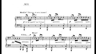 Claude Debussy  Prelude Book 1 No 12 quotMinstrelsquot  드뷔시 프렐류드 음유시인 [upl. by Ewart320]