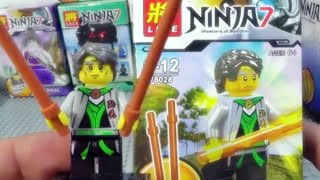 LELE 닌자고 가마돈 사부sensei garmadon 레고 짝퉁 미니피규어 조립기 [upl. by Aitital]