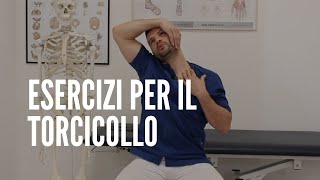 Esercizi per il torcicollo [upl. by Anhpad707]