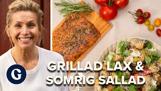 Tina Nordströms grillade lax [upl. by Htnnek]