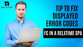 How to fix displayed error codes  FC in a Relxtime spa [upl. by Llerraf]