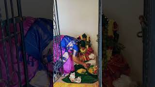 Oodi biyyam pochamma talli our temple myvillage devotational shorts subscribemychannel [upl. by Letsirhc]