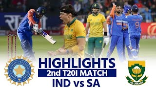 IND vs SA 2nd T20 Highlights India vs South Africa T20 Highlights  Today T20I Highlights  Varun [upl. by Stavros]