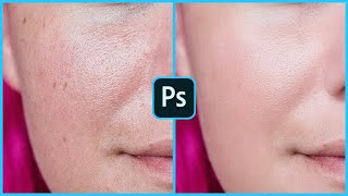 Skin Smoothing in Photoshop 2024 Fast amp Easy [upl. by Yssim]