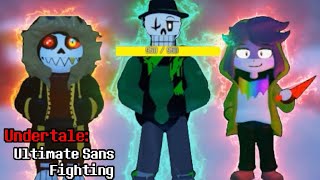 Undertale Ultimate Sans Fighting Characters Showcase [upl. by Hales]