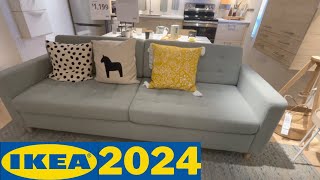 IKEA SOFA COUCHES ARMCHAIR WINTER SALE 2024 SHOP WITH ME [upl. by Llorrad245]