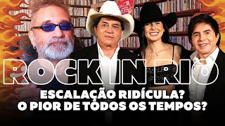 Rock in Rio 2024  Escalação Ridícula [upl. by Ardiedal]