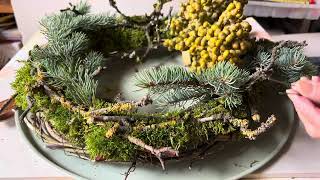 Christmas decorationDIY Nature MaterialsStella Laling2024 [upl. by Bellaude351]