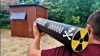 CORSAIR 100000☠️ in The Barn☢️ The Most Powerful Explosion on YouTube💥 [upl. by Arymat]